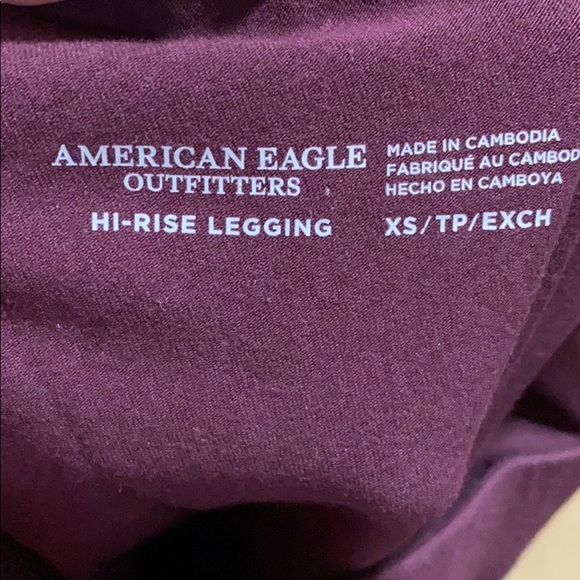 NWOT Juniors XS American Eagle Hi Rise Leggings. - Picture 6 of 7